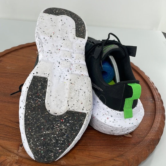 Nike Men's Crater Impact Black/neon green  size 13 - Picture 8 of 10